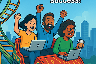 Startups: Where every failure is just a loop-de-loop on the road to success!