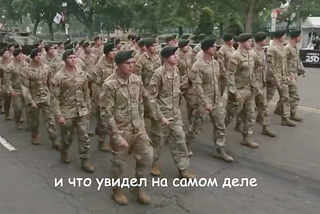 What went wrong with that parade?