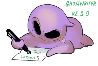 Ghostwriter v2.3.0 & 2022 Road Map