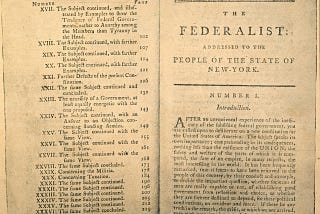 James Madison: The Federalist №14