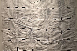 Adam Daley Wilson, example of Artist Placed Public Document Art, exhibited at the show “This Is Post-Theory Art” (Chicago, Engage Projects Gallery, 2025).