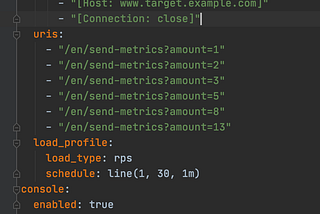 How to specify domain name as target address in yandex.tank?