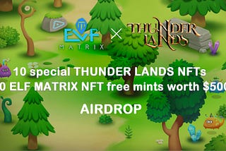 Joint Airdrop with Thunder Lands