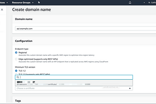 Route API Gateway API to a Custom Domain Name Using Route53