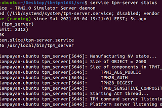 How to setup TPM-simulator in Ubuntu 20.04