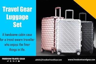 Travel Gear Luggage Set