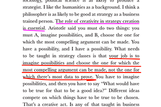 We thought strategy was for quants, but really it’s for humanists