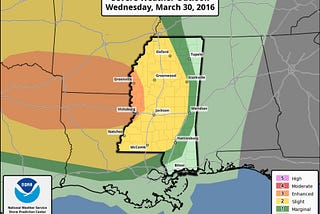 Complex Weather Forecast Ahead