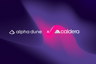 Announcing our Partnership with Caldera — The Rollup Platform