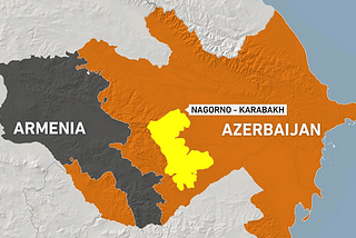 Nagorno-Karabach conflict explained. Armenians vs Azerbaijan.