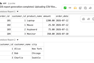 Query Amazon RDS from Slack and Export Results to CSV
