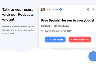 How to bring users back to your website using audio podcasts.