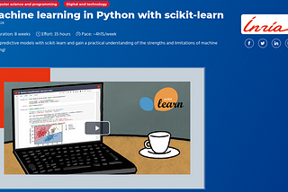 🇬🇧 If you want to learn Machine Learning, take this Scikit-learn course!