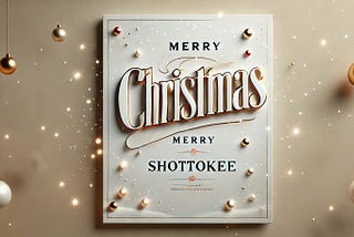 ✨ SHOTTOKEE wishes you a Merry Christmas!
