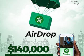Finstar(Fins) Airdrop 70,000 Fins worth $140,000 to be distributed freely to 200 winners.