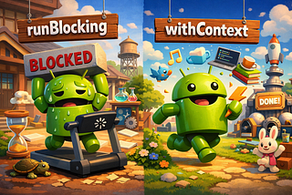 runBlocking vs withContext : The Distinction That Separates Junior from Senior Android Developers