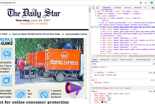 Python program to scrape a web page and get the most frequent words.