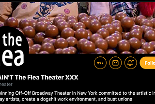A Stance On The Flea Theater From A Fan