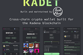 The Current State of Kadet Wallet and an Overview of Kadet Wallet Apprenticeship Phase 2