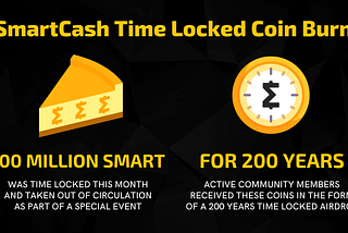 SmartCash has successfully completed the first 200 years time locked airdrop