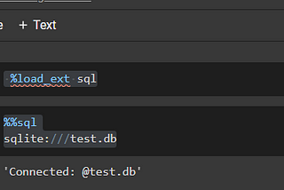 Google Colab Series — Setting up SQLite