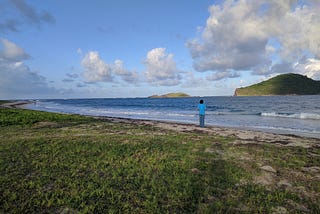 Photograph by myself: Coconut Bay Beach- Saint Lucia