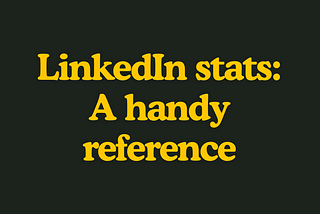 LinkedIn stats: A handy reference for B2B marketers in 2025