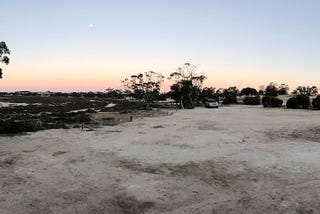 Lake Crosbie Campground, Murray Sunset National Park