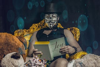Masked man