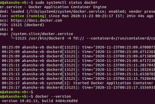 Docker is a containerization tool which makes it easy to deploy and run applications in containers.
