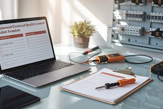 Commercial Electrical Quality Control Checklist Template