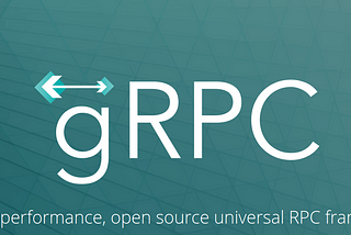 Google’s Remote Procedure Call to communicate through services. (gRPC)