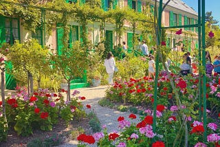 Impressionist Writing in Monet's Gardens