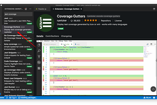 Daily Dev Tips №108— VS Code — Jest coverage tool