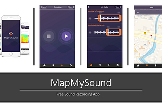 Free Audio Recorder App Features MapMySound