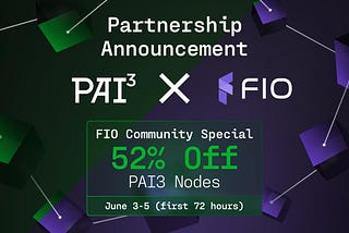 FIO Partners with PAI3 Humanize AI
