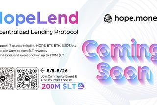 Celebrate HopeLend MainNet Launch with Multiple Giveaways!