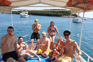 เที่ยวโครเอเชีย 10 วัน 5 เมือง (ตอนที่ 2) — Boat trip ที่ Pula