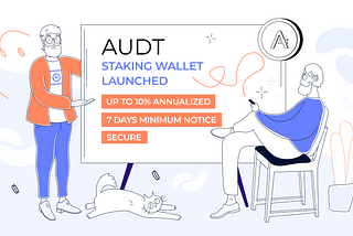 AUDT staking wallet launched
