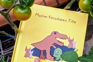 Serial #dirumahaja: Proyek Bikin Buku Cerita