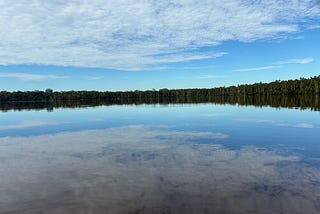 Serene Lake Sandoval, early AM