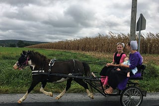 “Live fast, ride faster”: cegado por el corazón en llamas de los Amish