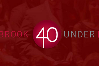 Honored as Winner of the 2016 Stony Brook 40 Under 40 Award