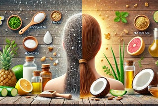 Hair Dandruff Issues and How to Tackle Them Naturally.