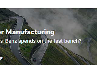 Mercedes-Benz Greener Manufacturing