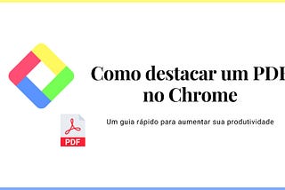 Como destacar um PDF no Chrome