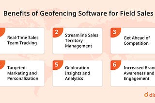 Benefits of geofencing software for field sales
