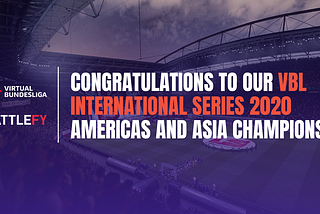 Meet your VBL International Series Americas and Asia Continental Finals Champions!