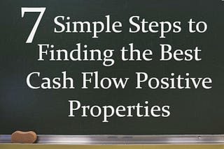 Positive Cash Flow Properties