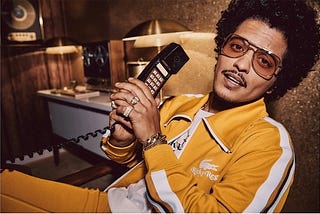 Bruno Mars et Lacoste, une collaboration à l’effigie des 70’s